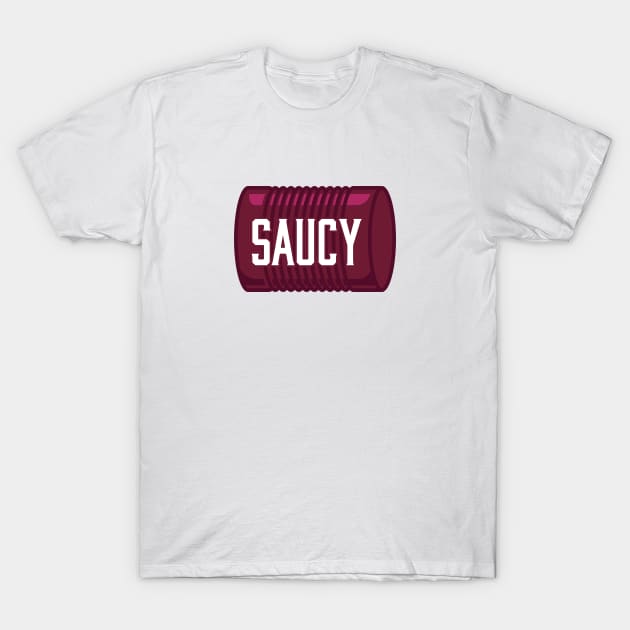 Saucy T-Shirt by burlybot